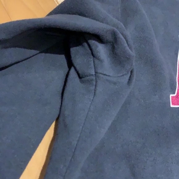 Aeropostale Girls Grey Kanga Hoodie with Pink Glitter - size YL - Picture 8 of 16